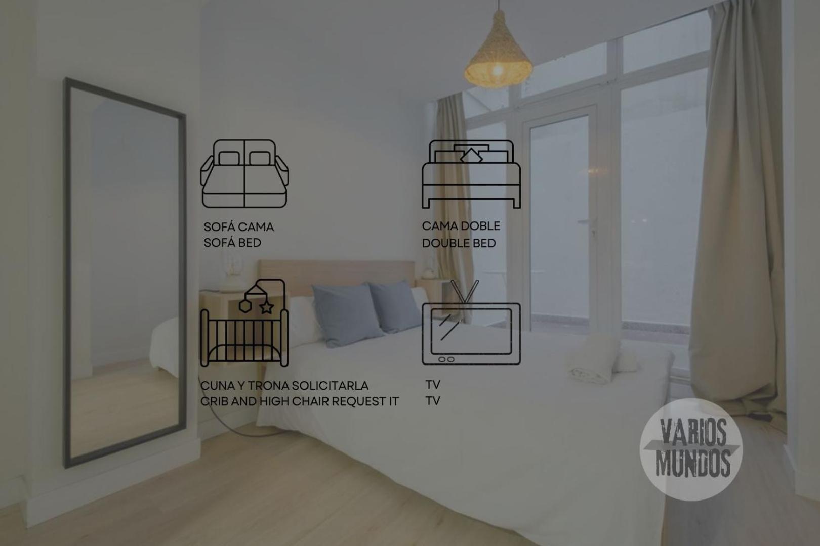 Cool Apt Para 9Pax En Plena Plaza De Chueca Madrid Luaran gambar