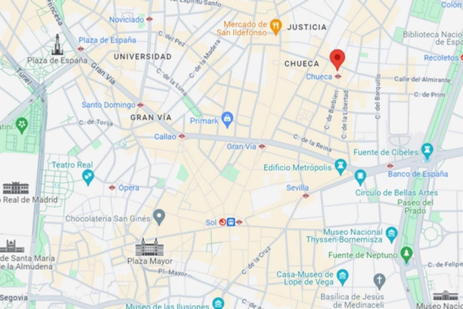Cool Apt Para 9Pax En Plena Plaza De Chueca Madrid Luaran gambar